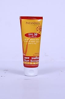 Patanjali Sun Screen Cream SPF30 50g