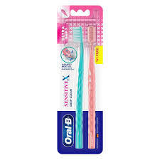 Oral-B Sensitive Tooth Brush 1+1Free
