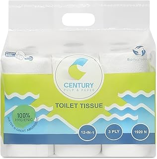 Century Pulp & Paper Toilet Tissue 6N