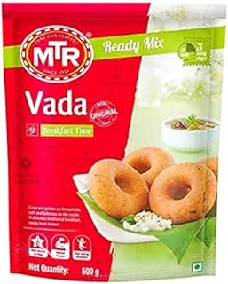 MTR Vada Mix - Breakfast Mix | Quick Breakfast | Instant Ready to Cook Mix | Ready-To-Make South-Indian Breakfast | 500g