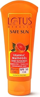 Lotus Herbals Vitamin C Matte Gel SunScreen 50g