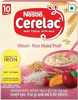 Nestle Cerelac Wheat Rice Mixed Fruit 350g