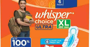Whisper Choice XL 280mm 6 Pads