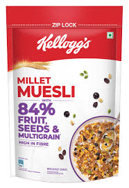 Kelloggs Millet Muesli Fruit Seeds &Multirain 1kg