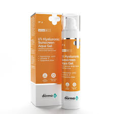 Derma SPF 50 1% Hyaluronic Sunscreen Aqua Gel 50g