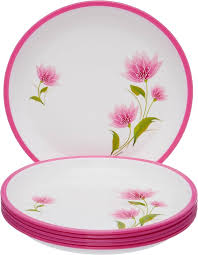 Nayasa Round Quater Plate Set 6N