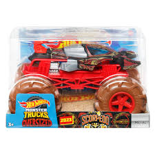 Monsto Wheels Car Toy Colour Red