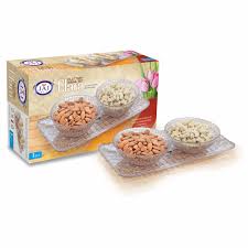 Clara Platter With Bowl 3 Pcs 1Set